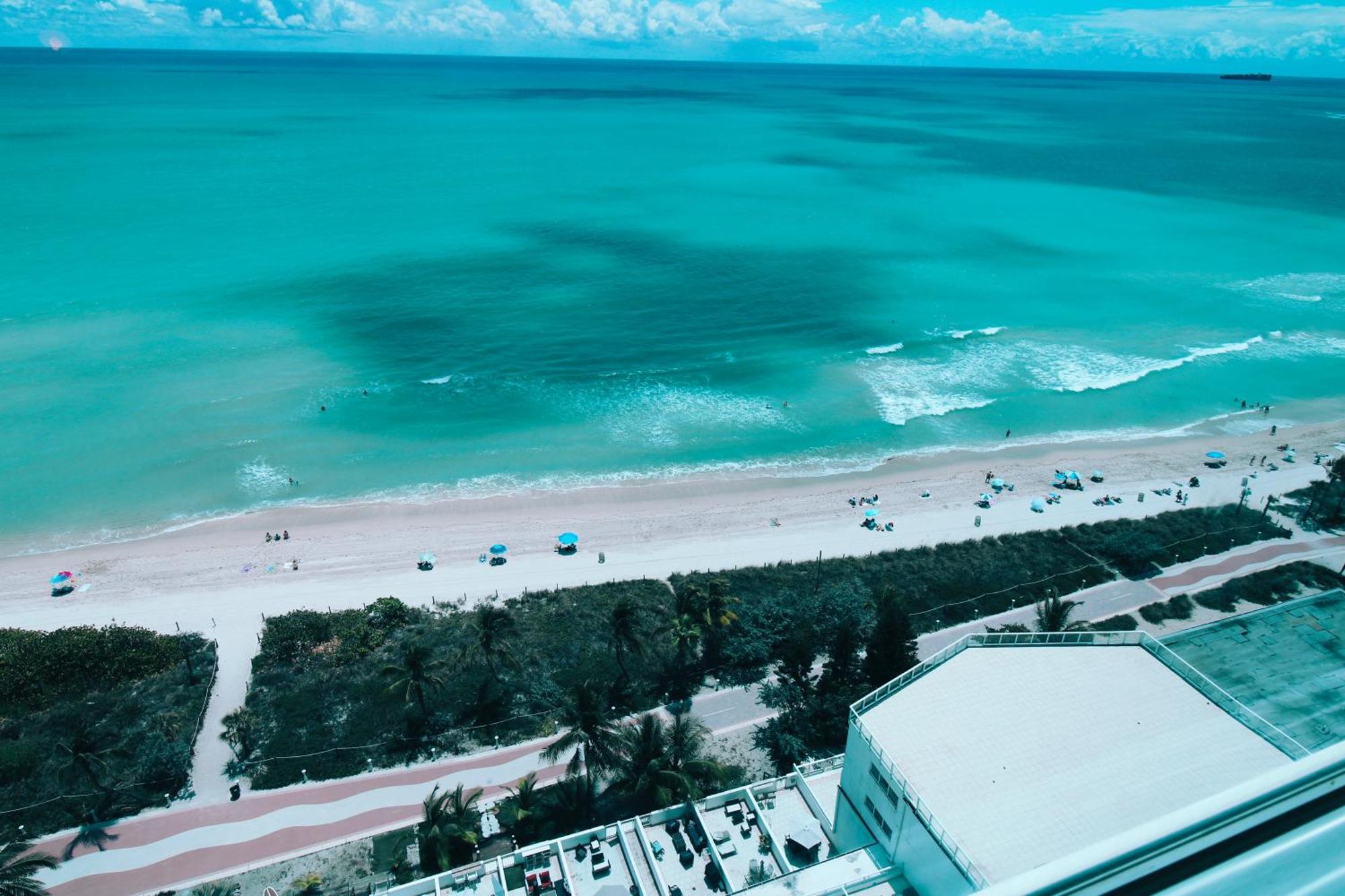 Castle 1733 Ocean View Studio With Direct Beach Access, Pool, Tennis & Free Parking Miami Beach Exterior foto